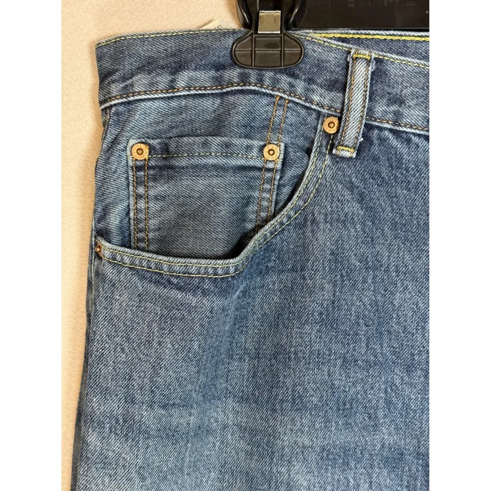 Levis 550 Relaxed Fit Tapered Leg Blue Denim Jeans Mens 38x36 Medium Wash